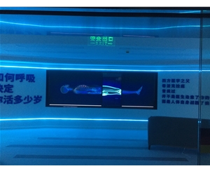 人体扫描滑轨屏